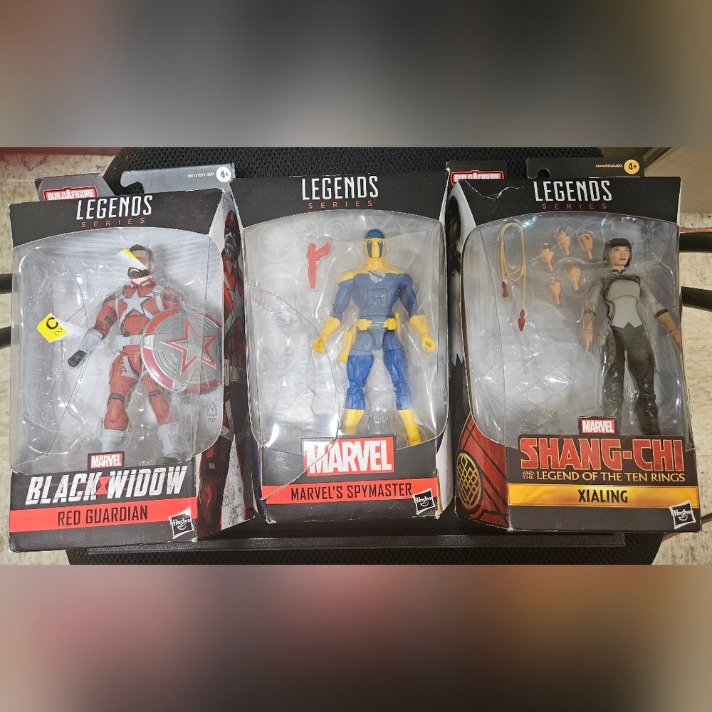 NEW Marvel Legends Red Guardian, Marvel's Spymaster & Xialing(READ DESCRIPTION)